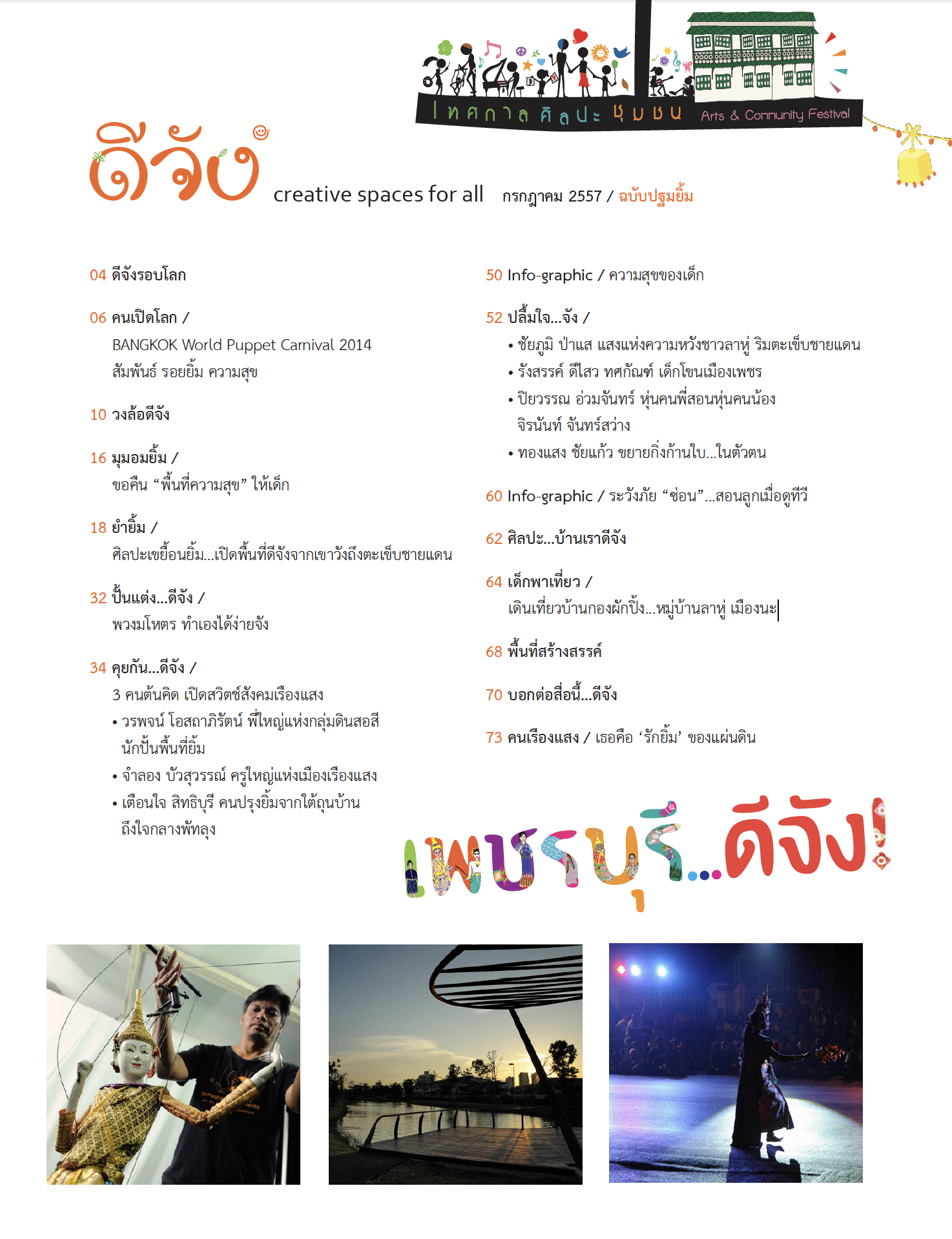 นิตยสารดีจัง เล่มที่ 1 ฉบับปฐมยิ้ม